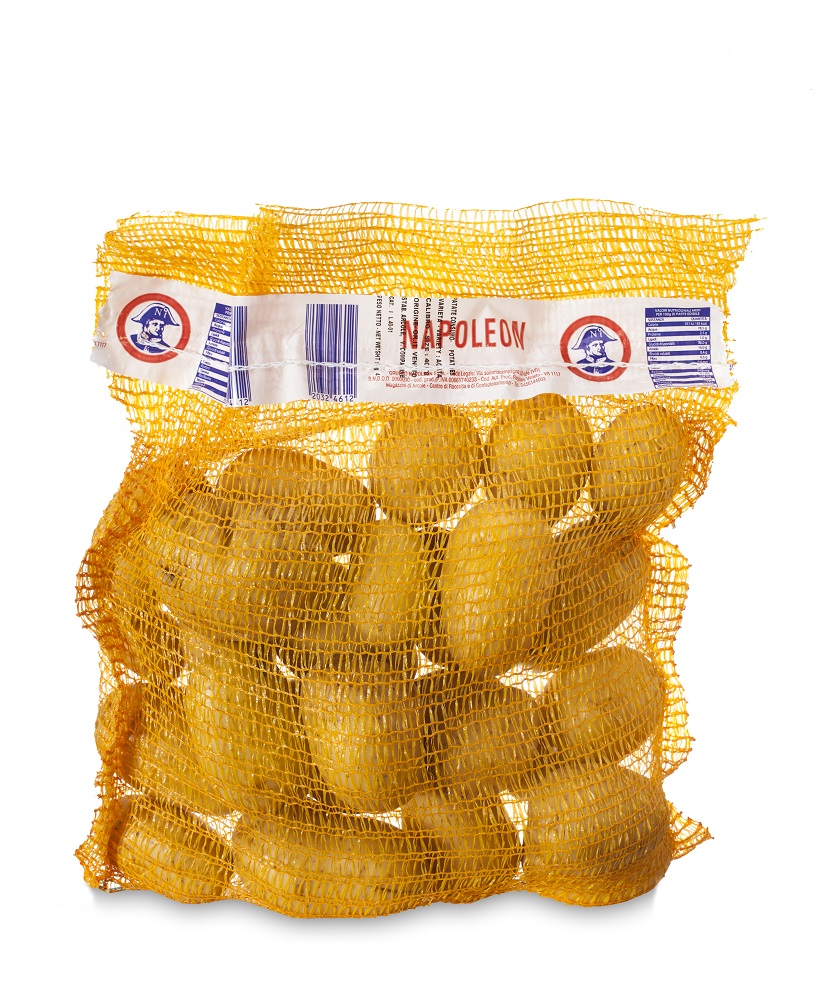 patate fresche confezionate in rete da 4kg